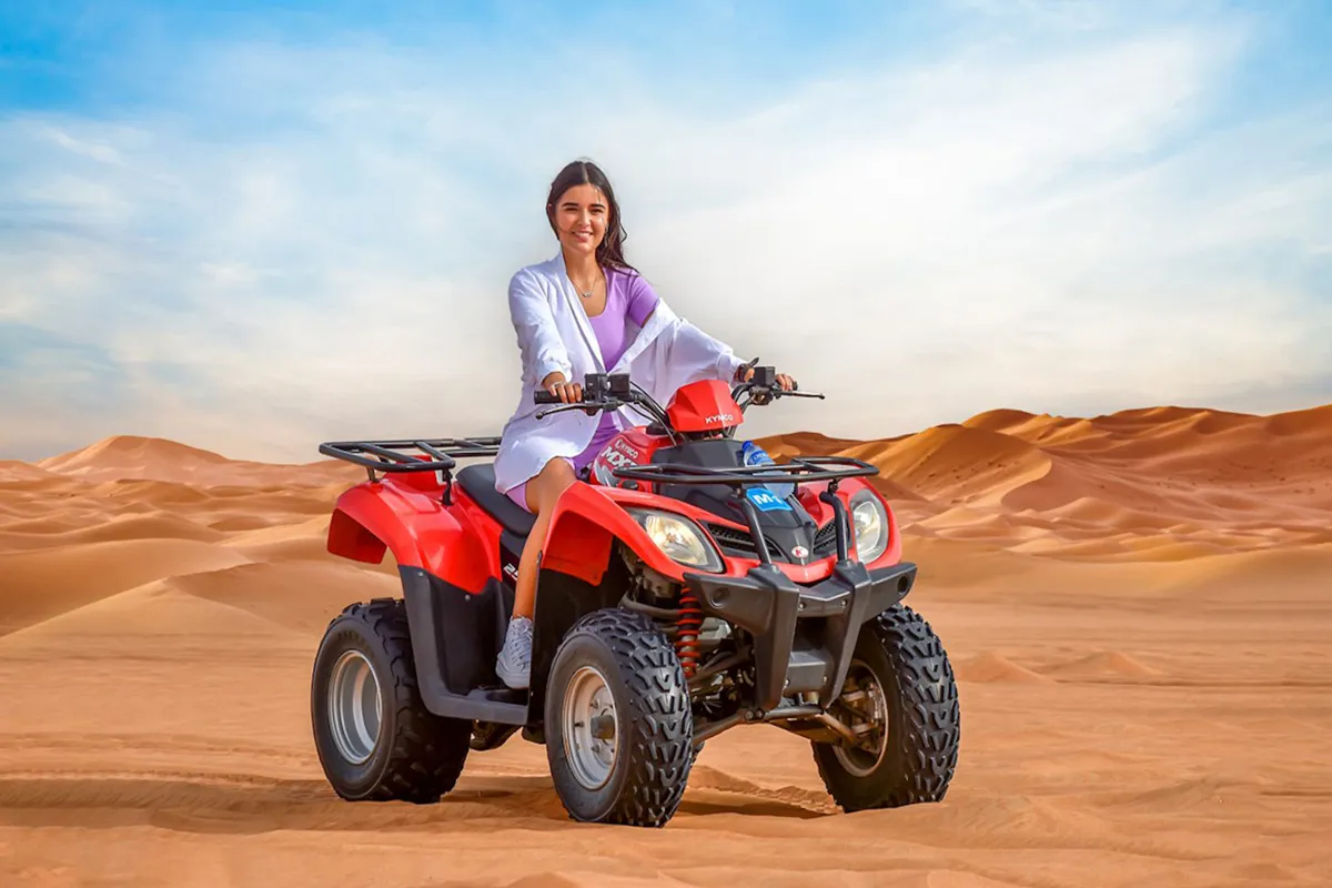 Quad Safari 5h Hurghada – pustynia, kolacja BBQ i pokaz orientalny